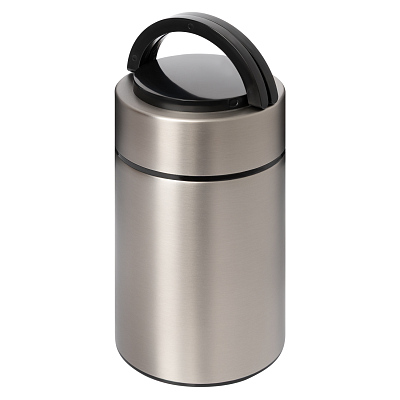 Термос для еды Бенто (Bento), серебряный