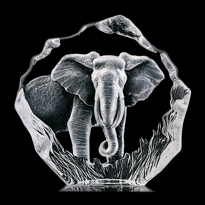 Скульптура "Слон"  (Прозрачный)
