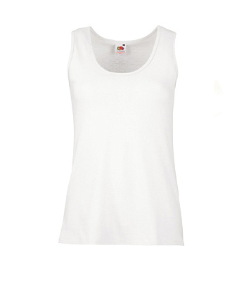 Майки FOTL Lady-fit Valueweight Vest (Белый)