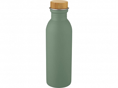 Бутылка спортивная из стали Kalix, 650 мл (Ярко-зеленый)