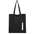 Сумка для покупок LUMISSA 325 г/м² с ремувкой, чёрный/белый - Фото 3