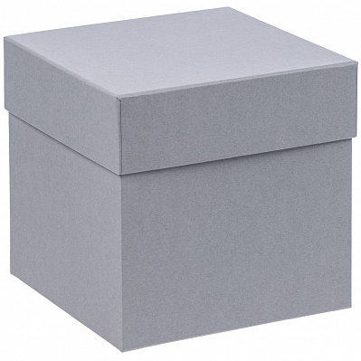 Коробка Cube, S, серая (Серый)