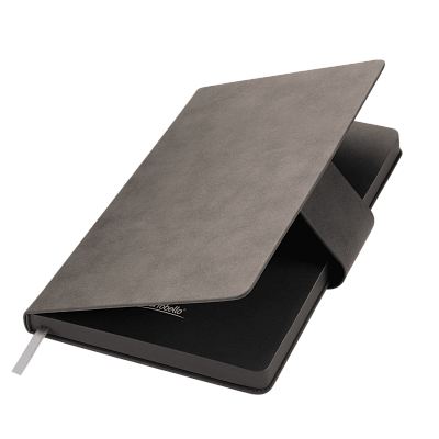 Ежедневник Риц (Ritz) недатированный, серый, твердая обложка