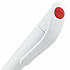 Ручка шариковая Grip, белая с красным - Фото 4