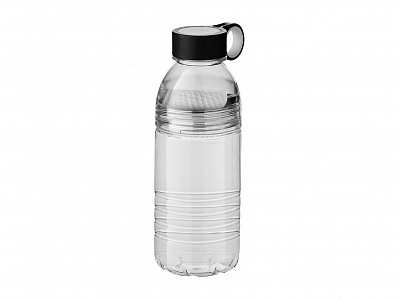Бутылка спортивная Slice (Прозрачный/черный/белый)