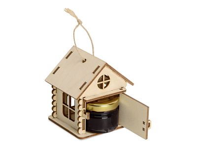 Подарочный набор Варенье вишневое в домике (Натуральный)