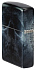 Зажигалка ZIPPO Compass Ghost с покрытием Glow In The Dark Green, латунь/сталь, черная, 38x13x57 мм - Фото 9