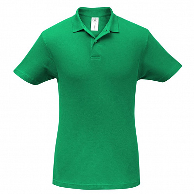 Рубашка поло ID.001 зеленая (Зеленый)