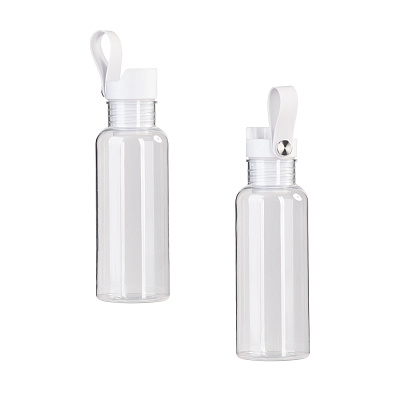 Бутылка для воды "Ариэль" 600 мл  (Белый)