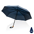 Компактный зонт Impact из RPET AWARE™ с бамбуковой рукояткой, d96 см  - Фото 1