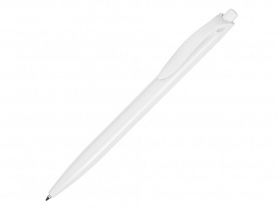 Ручка пластиковая шариковая Какаду (Белый)