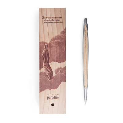 Вечная ручка Pininfarina Cambiano DANTE PARADISO (Красный; серебряный)