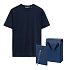 Набор с одеждой KRIS (футболка, блокнот, ручка), синий, S - Фото 1