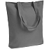 Холщовая сумка Avoska, темно-серая (серо-стальная) - Фото 1