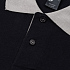 Рубашка поло Prince 190, черная с серым - Фото 3