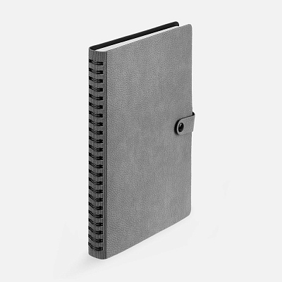 Ежедневник Strep Front на заказ, недатированный, серый