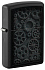 Зажигалка ZIPPO Steampunk с покрытием Black Matte, латунь/сталь, черная, матовая, 38x13x57 мм - Фото 1
