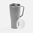 Термостакан Kasumigaoka, серый - Фото 4