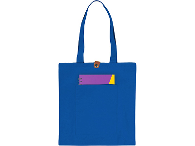 Cумка Clip из хлопка 340 г/м2 с застежкой из экокожи