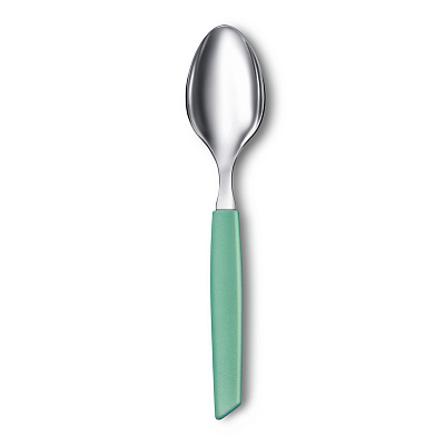 Набор из 6 столовых ложек VICTORINOX Swiss Modern, 205 мм, сталь / синтетический материал, зелёная