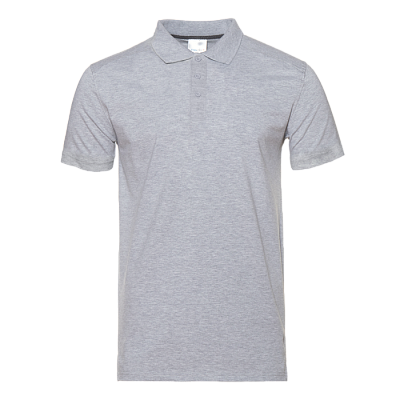 Рубашка поло унисекс STAN хлопок/эластан 200, 05 (Серый меланж)