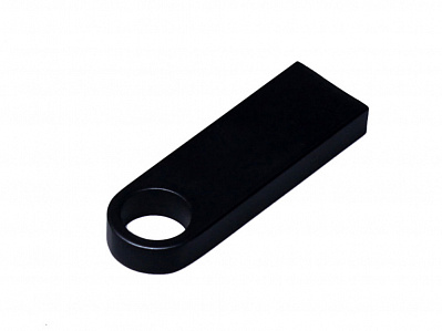USB 3.0-флешка на 128 Гб с мини чипом и круглым отверстием (Черный)