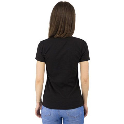 Футболка Star Lady, женская (черный, S)