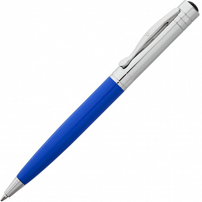 Ручка шариковая Promise, синяя (Синий)