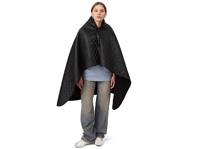 Плед-пончо 2-в-1 Cappy с капюшоном и мешком