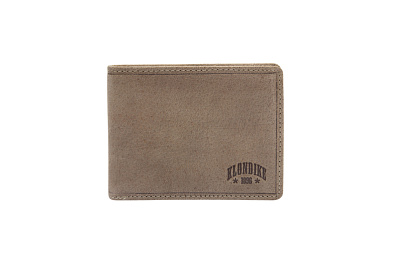 Бумажник KLONDIKE «Tony», натуральная кожа в коричневом цвете, 12 х 9 см (Коричневый)