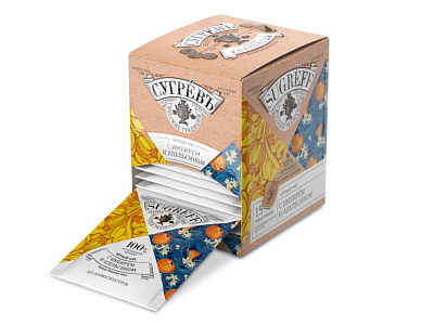 Чёрный чай Терпкий Ассам и ароматный Цейлон в индивидуальных саше