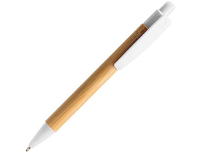 Ручка шариковая GILDON (Белый, натуральный)