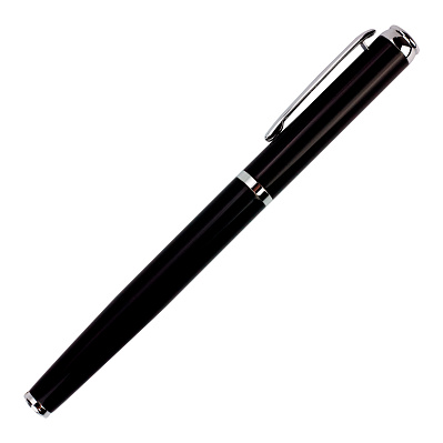 Ручка-роллер Sonata черная/позолота (Черный)