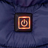 Куртка с подогревом Thermalli Chamonix, темно-синяя - Фото 11