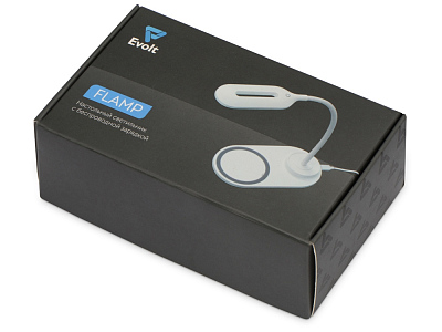 Настольный светильник с беспроводной зарядкой Flamp