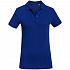 Рубашка поло женская Inspire, синяя - Фото 1