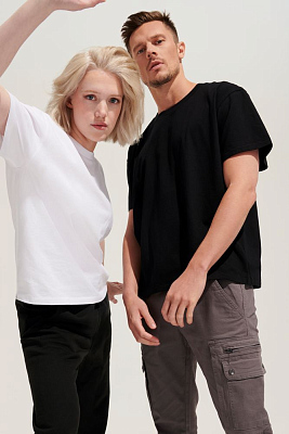 Футболка оверсайз унисекс Legacy, серый меланж