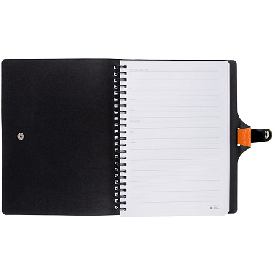 Ежедневник Strep Front на заказ, недатированный, оранжевый