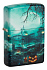 Зажигалка ZIPPO Graveyard с покрытием 540 Matte, латунь/сталь, разноцветная, 38x13x57 мм - Фото 1