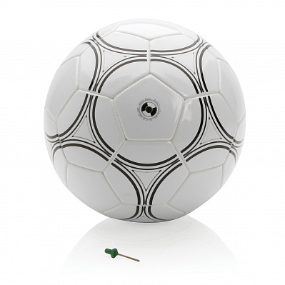 Футбольный мяч 5 размера (Белый;)