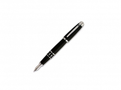 Ручка перьевая Caprice (Черный/серебристый)