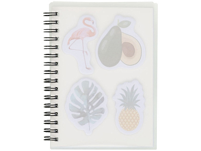 Блокнот А6 Jungle с наклейками