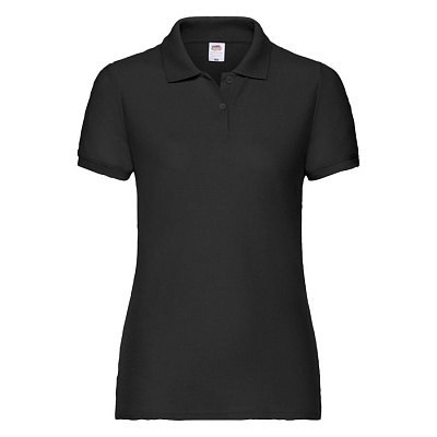 Поло женское 65/35 POLO LADY-FIT 180 (Чёрный)