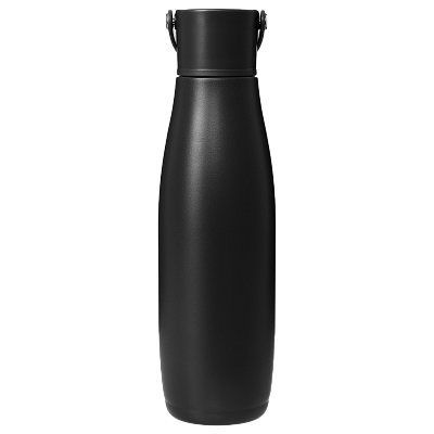 Термобутылка вакуумная герметичная Боска (Bosca), черная (Чёрный)