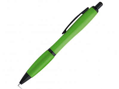 Шариковая ручка с зажимом из металла FUNK (Зеленое яблоко)
