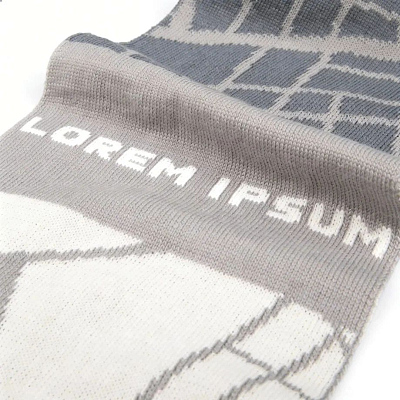 Шарф на заказ Tricksy Light, XL, полушерсть