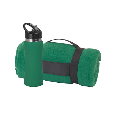 Набор подарочный "Спортивная пауза", зеленый