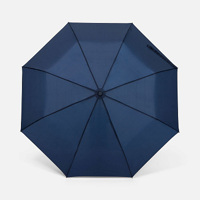 Зонт складной Basic, ver.2, темно-синий