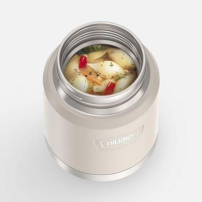 Термос для еды Icon 470, бежевый