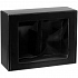 Коробка с окном Visible с ложементом под кружки, черная - Фото 1